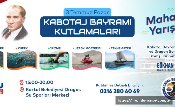 Denizcilik ve Kabotaj Bayramı Kartal’da Büyük Bir Coşku ile Kutlanacak