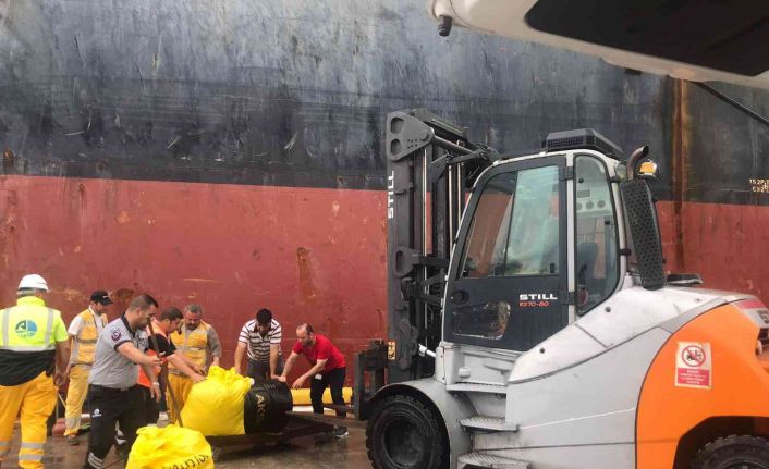 Denizi kirleten gemiye 4 milyon 315 bin 898 TL para cezası kesildi