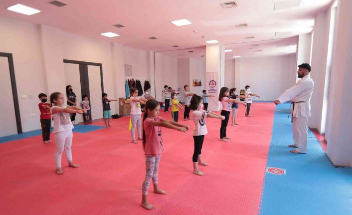 Denizli’de yaz spor okullarına yoğun ilgi