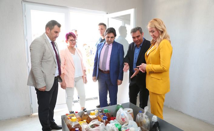 Denizli’nin ilk ve tek atık getirme merkezi hizmete açıldı