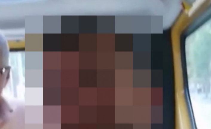 Dolmuşta tacize uğradığını iddia ederek şüpheliyi ifşa etti