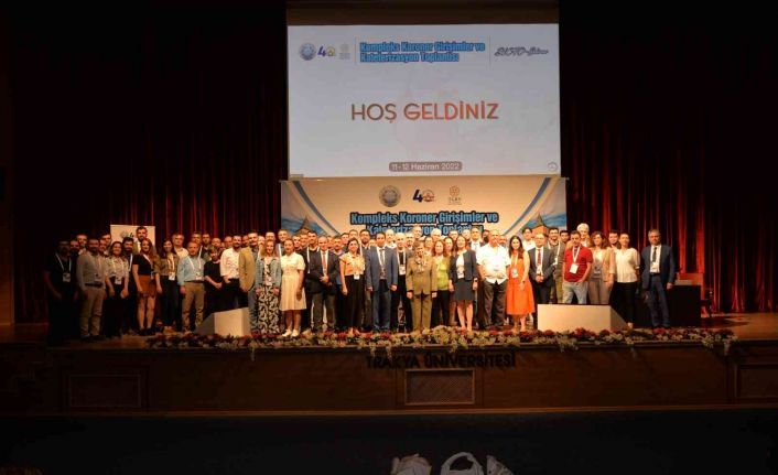 Edirne, "Kompleks Koroner Girişimler ve Kateterizasyon Toplantısı"na ev sahipliği yaptı