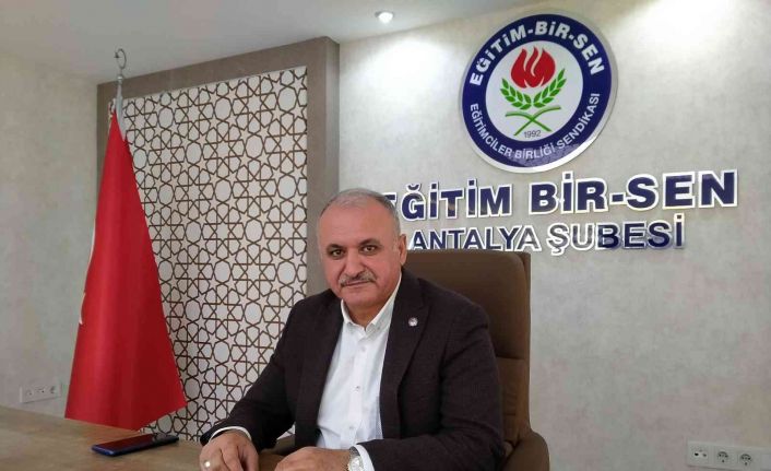 Eğitim Bir Sen Antalya Şube Başkanı Miran: “Tazminat yansıtma oranları iyileştirilmeli”