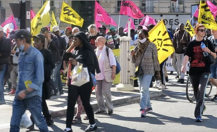 Fransa’da ırkçılık karşıtı protesto