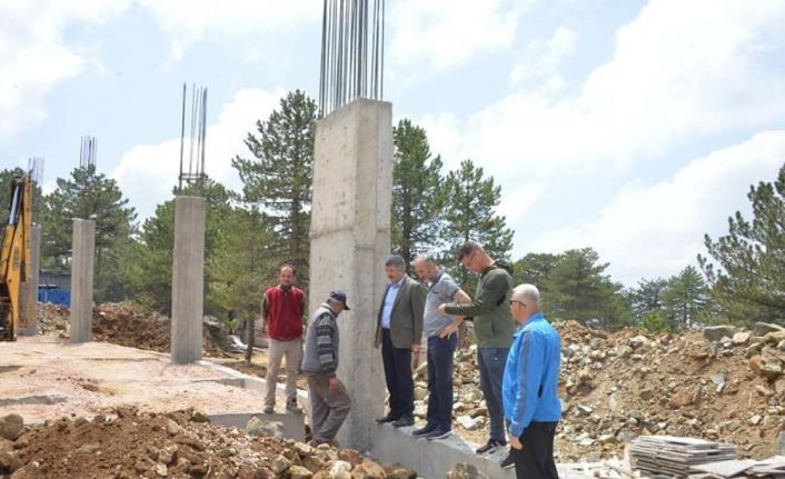 Gediz Muratdağı yatırım inşaatları hızla devam ediyor