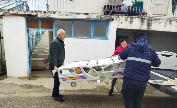 Hasta yatağı hizmetinden 2 bin 510 kişi yararlandı