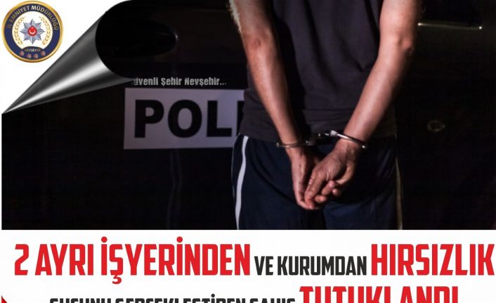 İş yeri faresi polisten kaçamadı