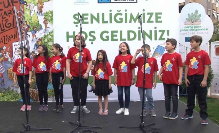 Kadıköy Defne Park Çocuk Kitapları Şenliği kapılarını açtı