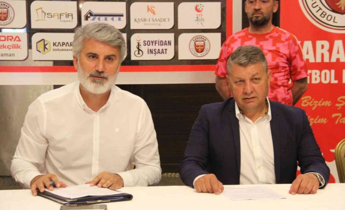 Karaman FK, Teknik Direktör Zafer Hızarcı ile 1 yıllık sözleşme imzaladı