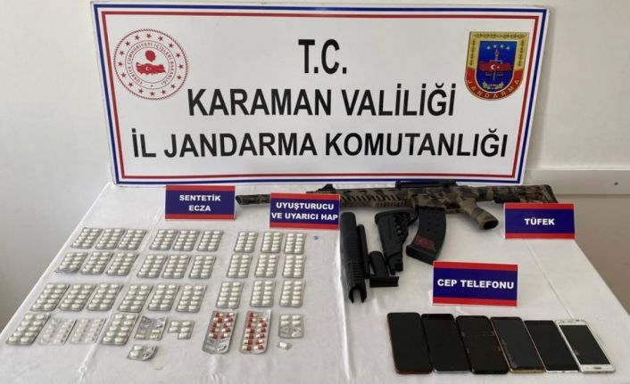 Karaman merkezli 3 ilde uyuşturucu satıcılarına şafak operasyonu: 8 gözaltı