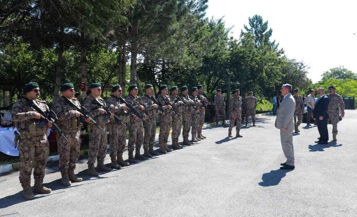 Konya PÖH timleri törenle Suriye’ye uğurlandı