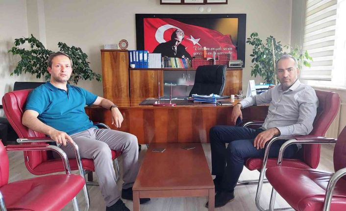Memur-Sen Kütahya İl Temsilcisi Köse’den, Domaniç İlçe Temsilcisi Aydın’a tebrik ziyareti