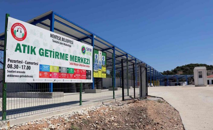 Menteşe’de atıklar tek merkezde toplanıyor