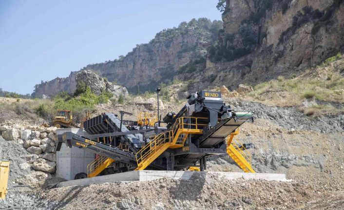 Mersin’de moloz ve hafriyat atıkları gere dönüştürülecek