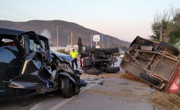 Milas’ta trafik kazası: 1 yaralı