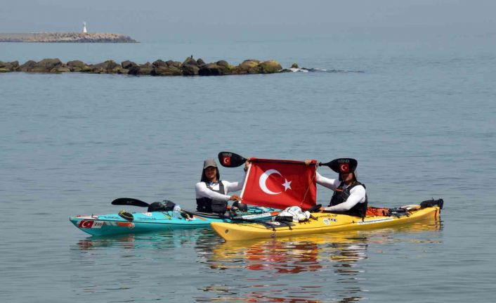 Milli mücadele ruhunu yaşatmak için 480 kilometrelik deniz yolunu kat edecekler