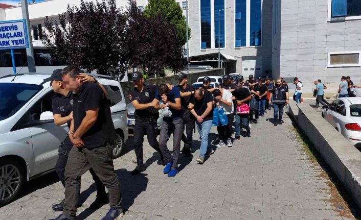 SGK’yı 23,9 milyon TL zarara uğratılması operasyonundan 26 kişi adliyeye sevk edildi