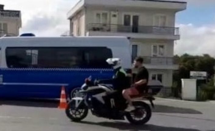 Sınava giriş belgesini evde unuttu, yardımına polis koştu