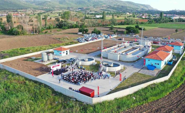 Su arıtma tesisi hizmete girdi