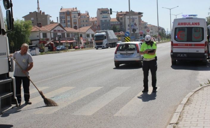 Tavşanlı’da trafik kazası: 1 yaralı