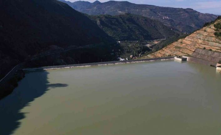 Trabzon’un içme suyunun karşılandığı Atasu Barajı’nda doluluk oranı 2 yıldır 100’de 100 seviyelerinde