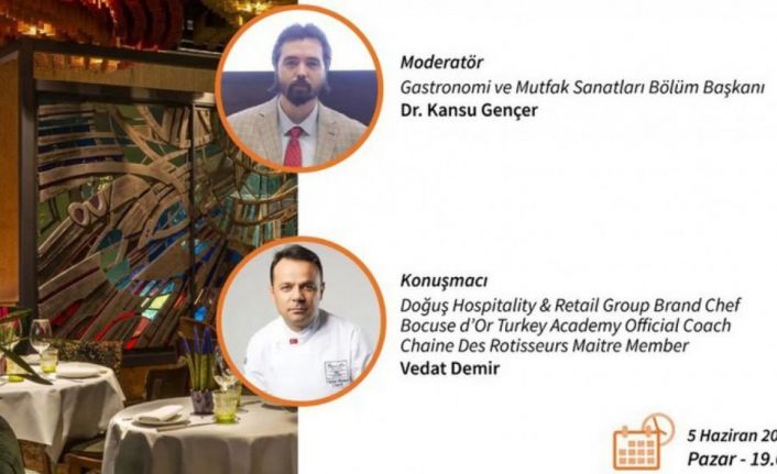 TUBİF’te “Gastronomiye Holistik Yaklaşım ve Markalaşma” isimli söyleşi