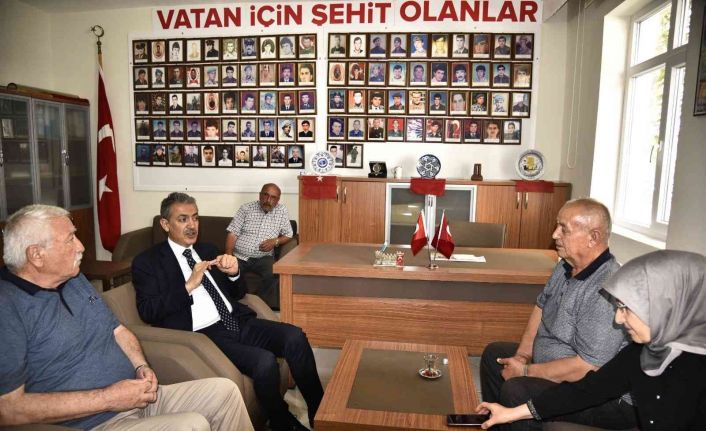 Vali Akkoyun: “Şehit ailelerimiz ve gazilerimiz bizim en önemli değerlerimizdir”