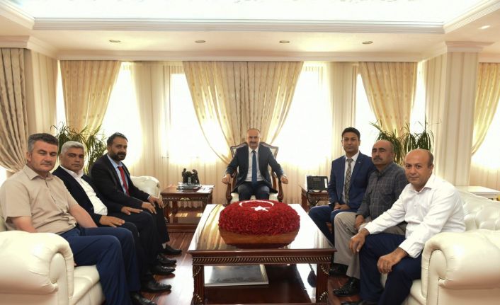 Vali Canalp, güvenlik korucularıyla bir araya geldi