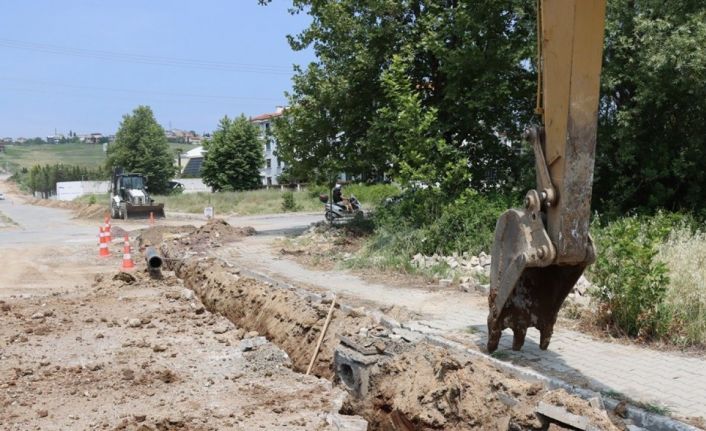 Yalova Belediyesi’nden içme suyu hattı çalışması