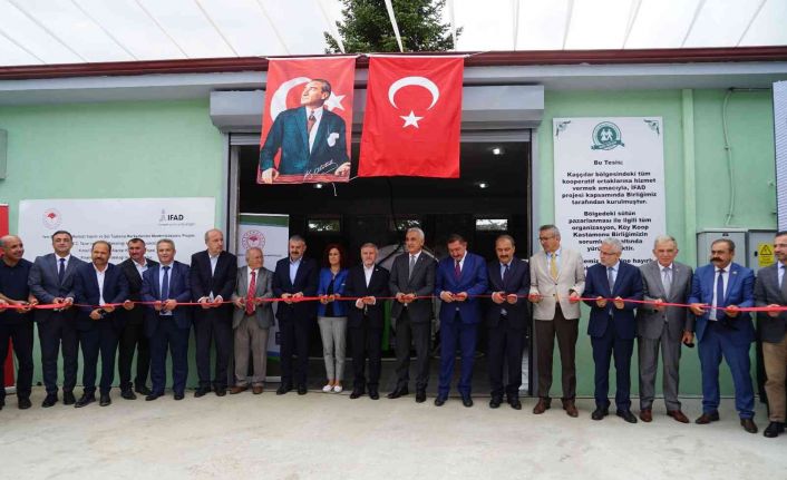 4 bin 275 çiftçinin yararlanacağı süt toplama merkezi açıldı