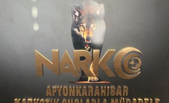 Afyonkarahisar polisinden yılın en büyük uyuşturucu operasyonu