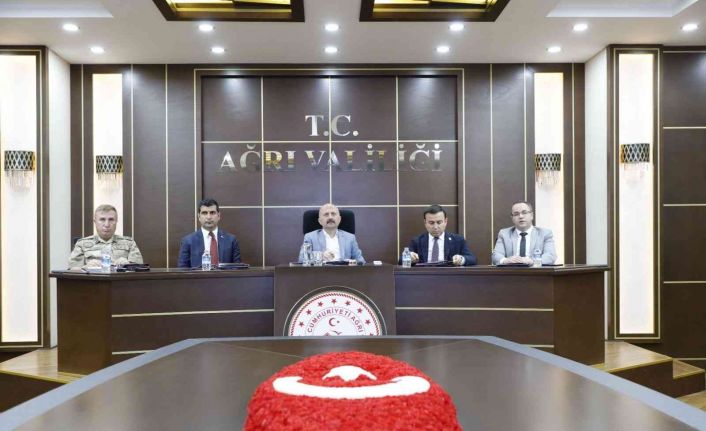 Ağrı’da İnsan Ticaretiyle Mücadele Koordinasyon Kurulu toplantısı yapıldı