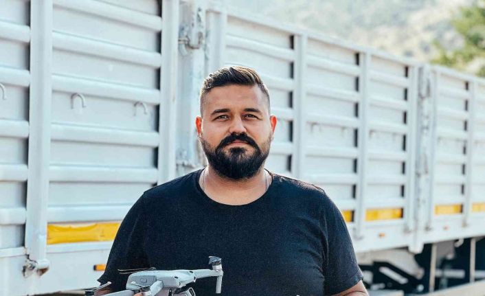 Aydınlı fotoğraf sanatçısı merakını drone ile giderdi