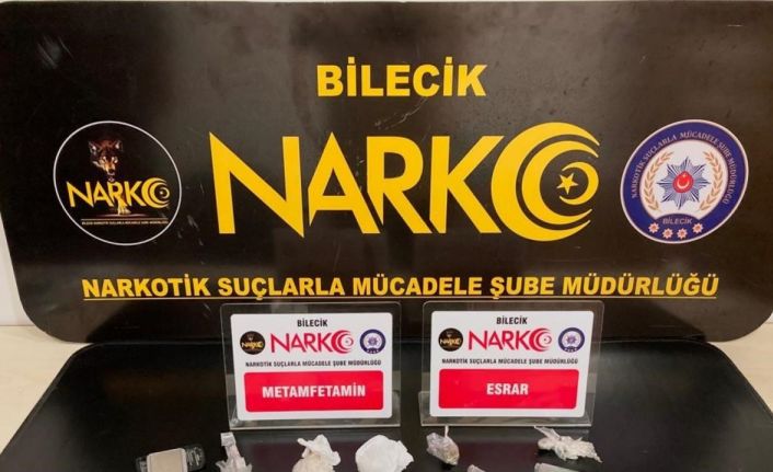 Bilecik’te uyuşturucu operasyonu, 2 kişi tutuklandı