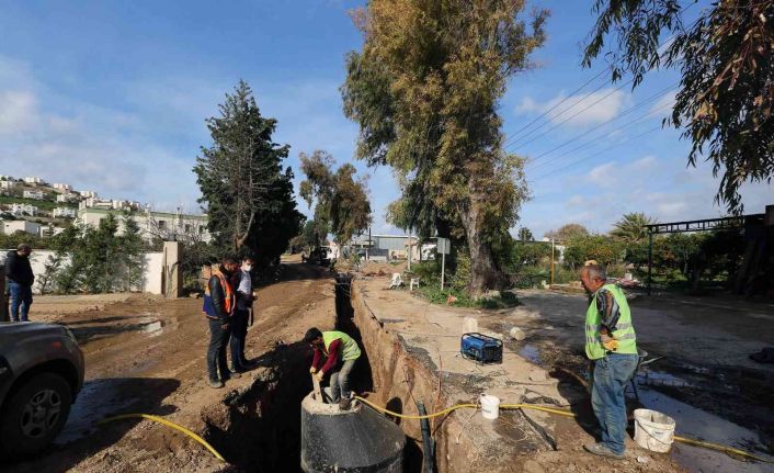 Bodrum’da 83 milyon TL’lik altyapı yatırımı devam ediyor