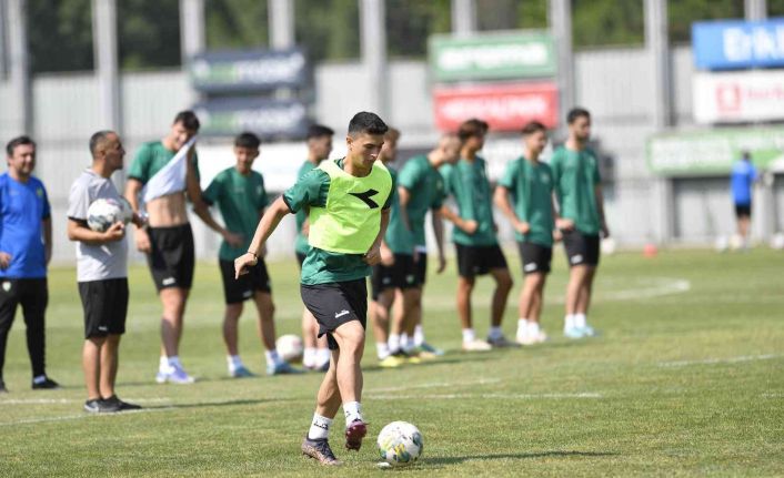 Bursaspor şut çalıştı