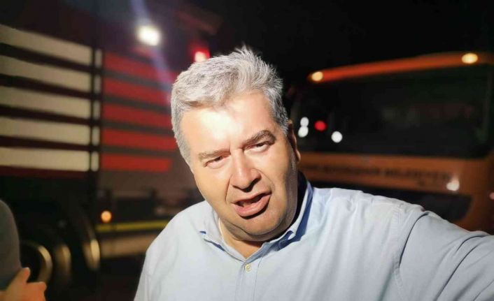 Çeşme Belediye Başkanı Oran: “Bölgede soğutma çalışmaları devam ediyor”