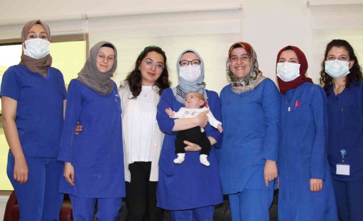 Erken doğan bebek Erzurum Şehir Hastanesi’nde sağlığına kavuştu