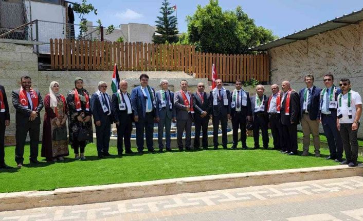 Filistin’de Kardeş Şehir Havran Kültür Merkezi törenle açıldı
