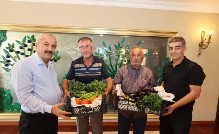 Gebzeli çiftçilerden ilk hasat sürprizi