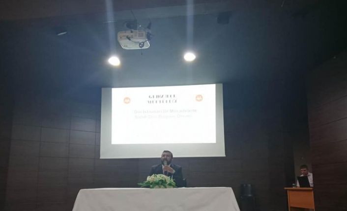 Gediz’de "Din İstismarı İle Mücadelede Sahih Dini Bilginin Önemi" konulu konferans