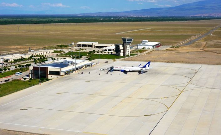 Iğdır Şehit Bülent Aydın Havalimanı Haziran ayında 25 bin 401 yolcuya hizmet verildi