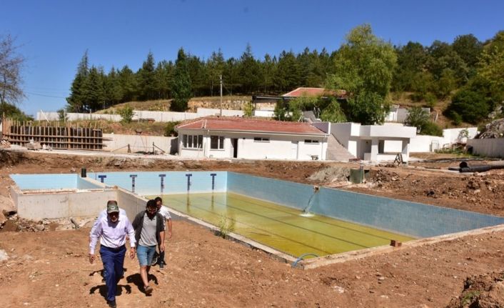 İnönü Yukarı Ilıca Havuz ve Ilıca Park Piknik Alanında sona yaklaşıldı