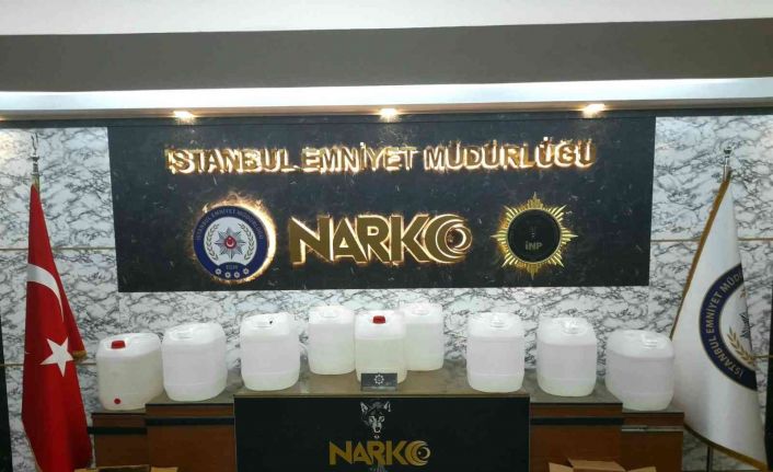 İstanbul’da yüklü miktarda uyuşturucu ele geçirildi