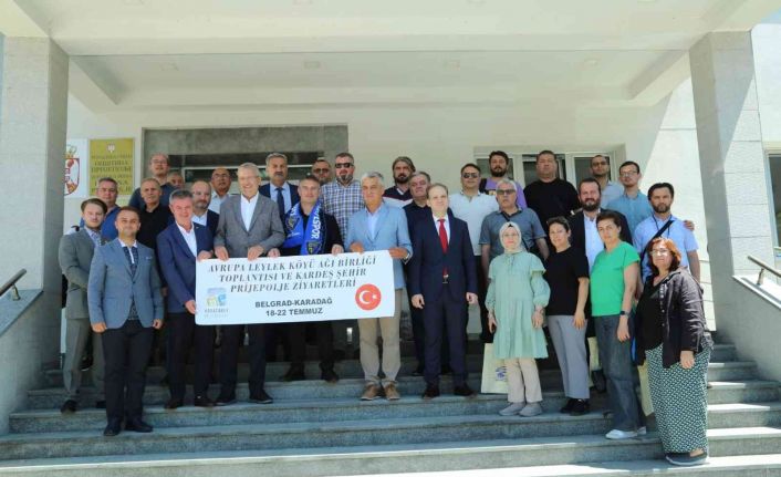 Karacabey ile Sırbistan arasında kardeşlik köprüsü kuruldu