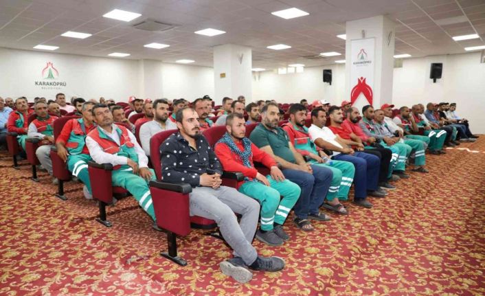 Karaköprü bayramda da tertemiz olacak