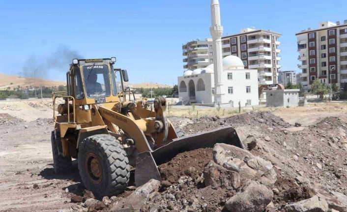 Karaköprü’de üst yapı çalışmaları devam ediyor