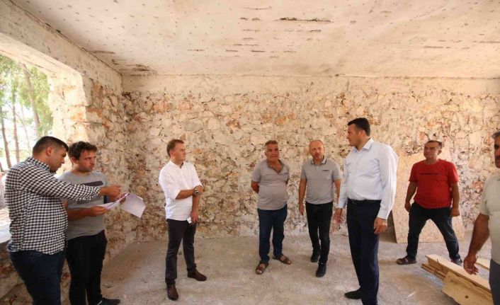 Kaş’taki yarım asırlık okul yeniden hayat buluyor