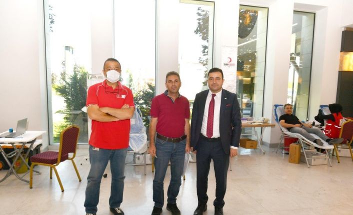 Kayseri OSB’den Kızılay’a kan bağışı