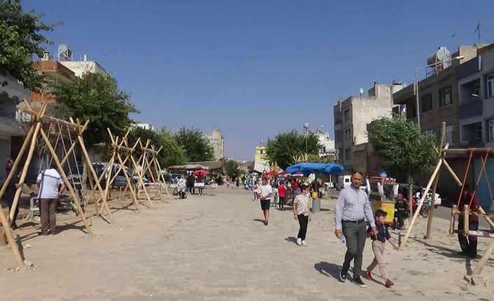 Kilis’te çocuklar ’Bayram Yeri’nde gönüllerince eğleniyor